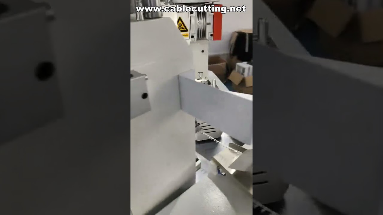 Wire Cutting and Stripping Machine with Double-End Terminal Crimping
