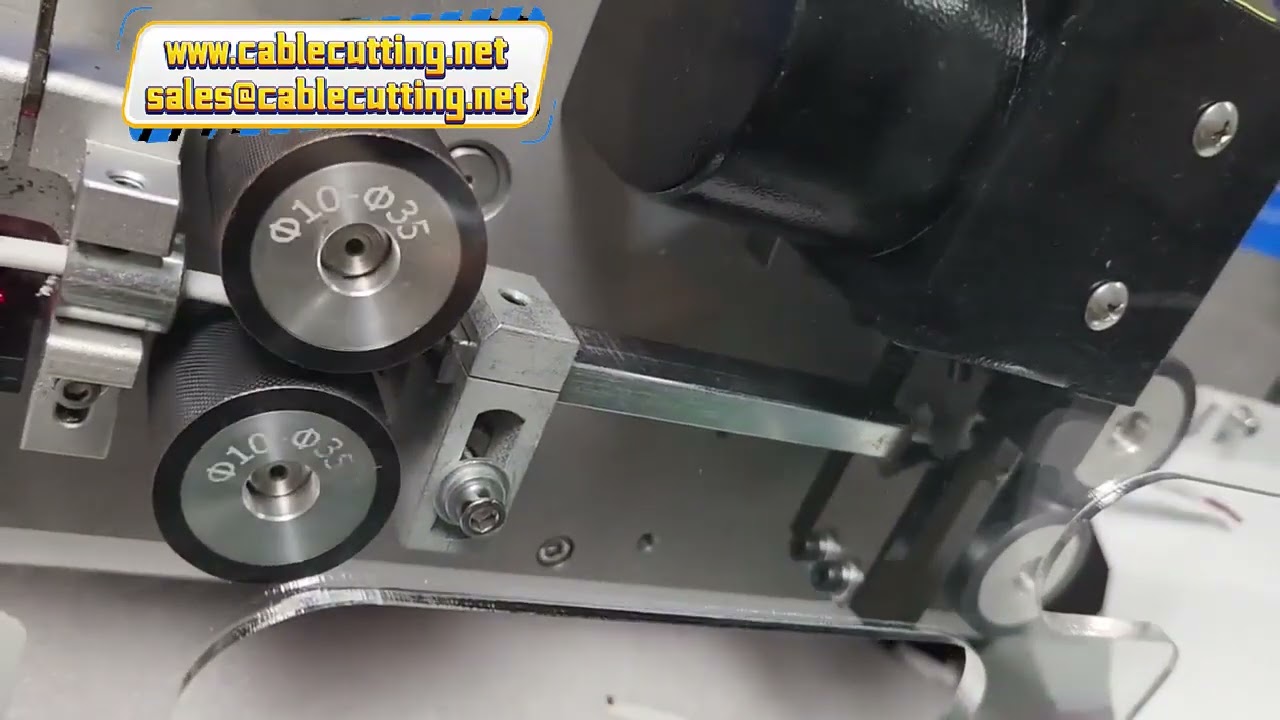 Flat Multi-Core Cable Cutting and Stripping Machine for Outer Jacket and Inner Core