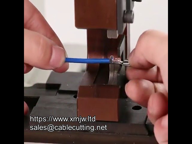 2-Ton Precision Automatic Terminal Crimping Machine, CE Certified Wire Harness Connector Lugs Press