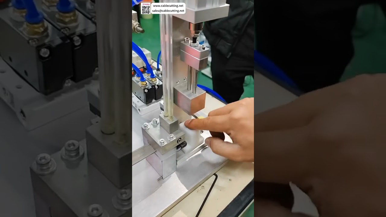 Uniwersalna automatyczna prasa do montażu rdzeni magnetycznych – idealna do obróbki różnych magnesów