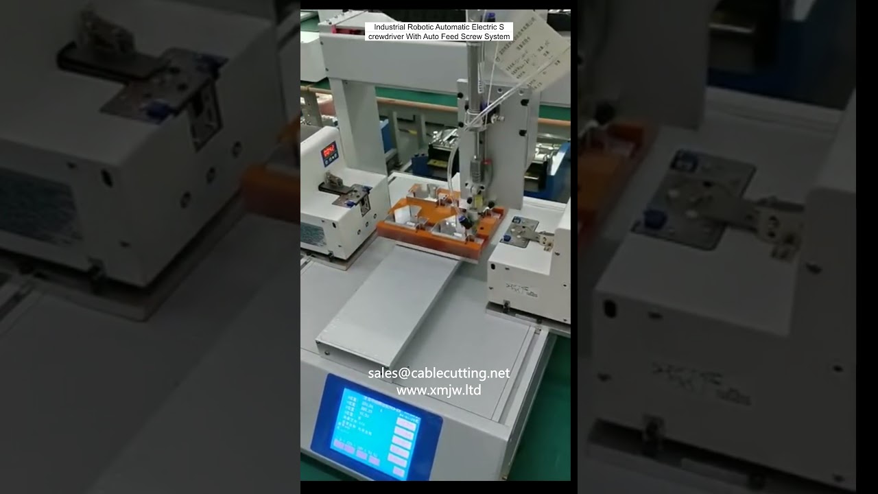 Przemysłowy Robotyczny Automatyczny Elektryczny Wkrętak z Systemem Samozaładowczym