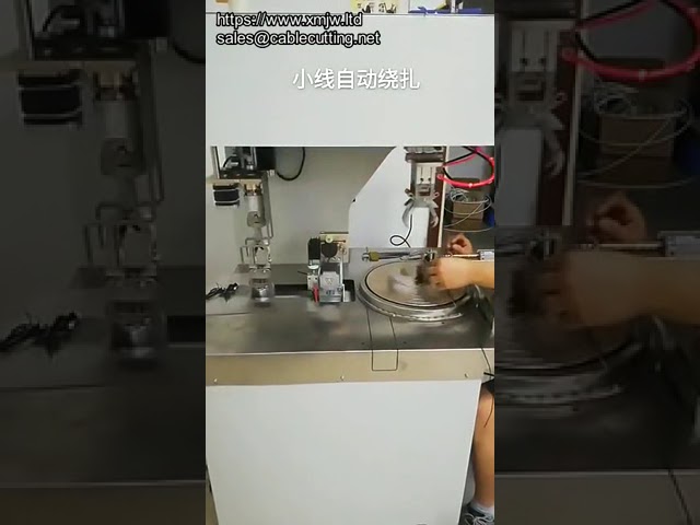 Automatyczna maszyna do wiązania drutu i zwijania kabli