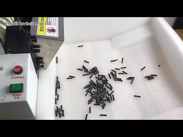 Szybka automatyczna maszyna do cięcia rurek termokurczliwych, silikonowych, plastikowych i nylonowych