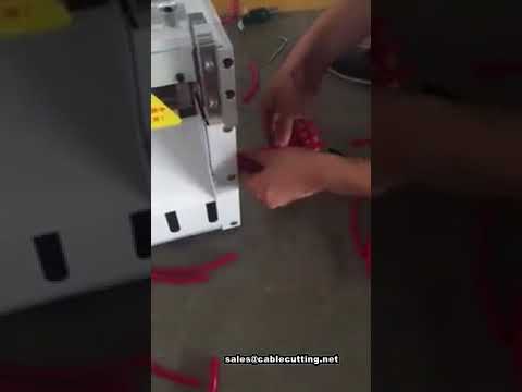 Szybka maszyna do cięcia rękawów PVC i rur plastikowych