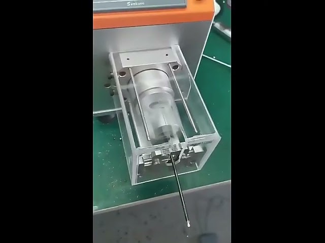 Maszyna do zdejmowania izolacji z kabla koncentrycznego 10mm, 9 warstw | Obieraczka do kabli #strippingmachine