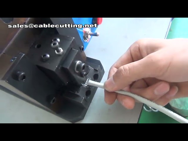 Automatyczna maszyna do zaciskania RJ11 i RJ45 – precyzyjne narzędzie do produkcji kabli sieciowych