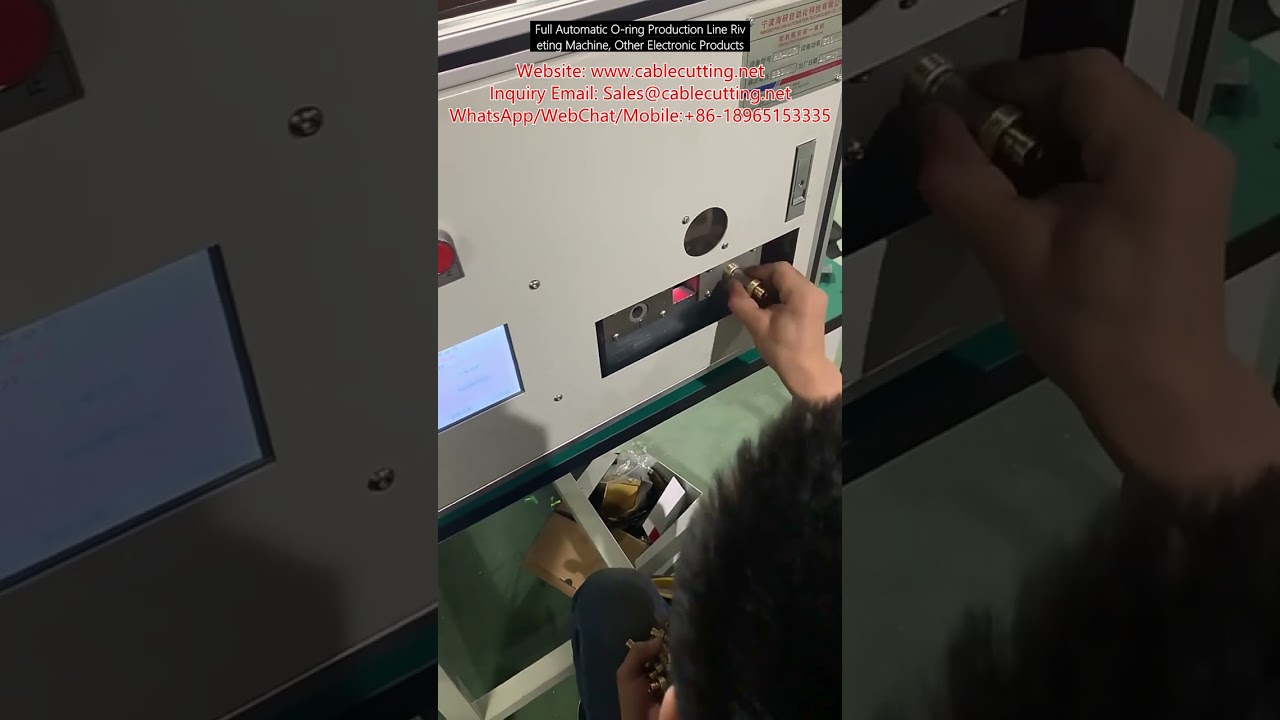 Full Automatic O ring Production Line Riveting Machine, Other Electronic Products