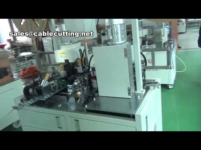 Automatyczna maszyna do zaciskania złączy IDC 64-pin, maszyna do zaciskania kabli anten telewizyjnych, 4