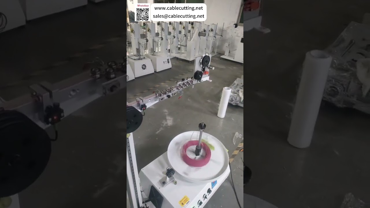 Automatyczna maszyna odwijająca o zmiennej prędkości do ultracienkich luźnych drutów – wersja skrócona