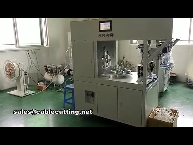 W pełni automatyczna maszyna do nawijania, cięcia i wiązania zwojów drutu rurowego