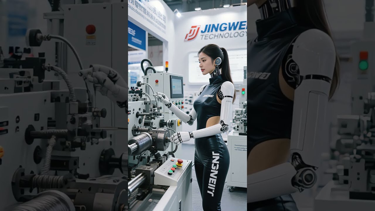 Demonstracja robota do obróbki kabli | Maszyna CNC #maszyna #kabel #fabryka #drut #cnc