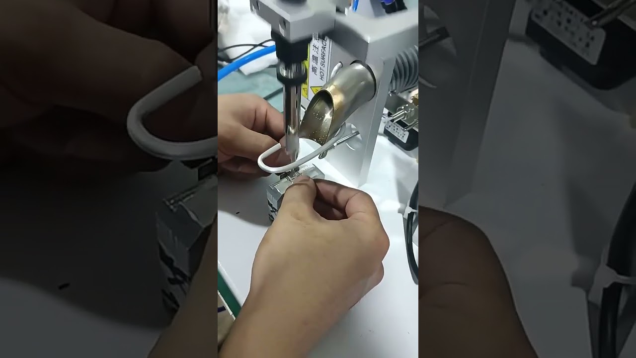 Wire Products Machine   Newest USB Data Head Making Equipment, Small Soldering Machine